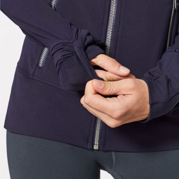 🌟SALE🌟 NWOT Lululemon Contour Jacket, Midnight Navy - Picture 4 of 7